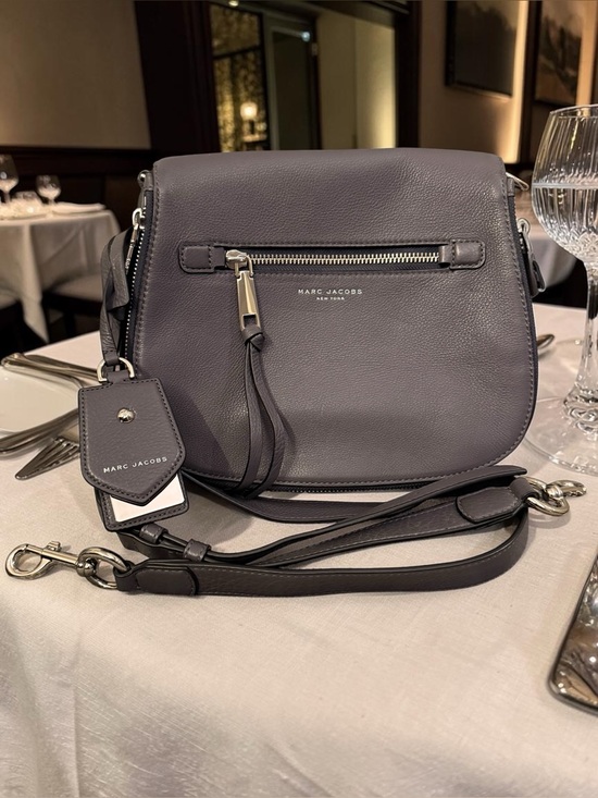 Marc Jacobs Handbags - Marc Jacobs Recruit Nomad Leather Saddle Bag - Like New with Dustbag